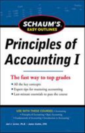 Principles Of Accounting I