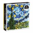 500-Piece Starry Night Petals Puzzle