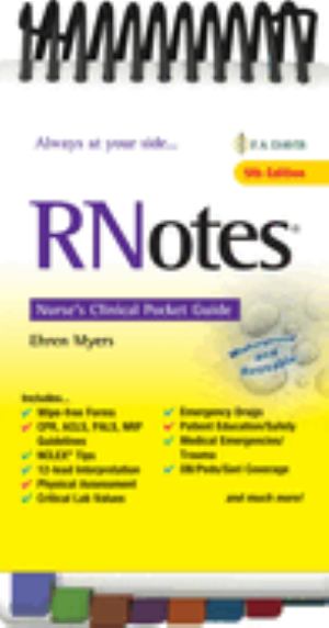 Rnotes Nurses Clinical Pocket Guide (SKU 10426081143)