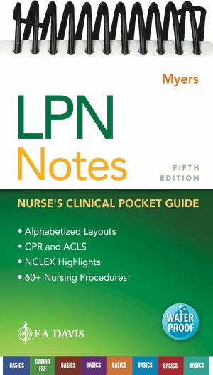 Lpn Notes: Nurse's Clinical Pocket Guide (SKU 10451397143)