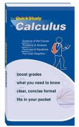 The Quick Study For Calculus