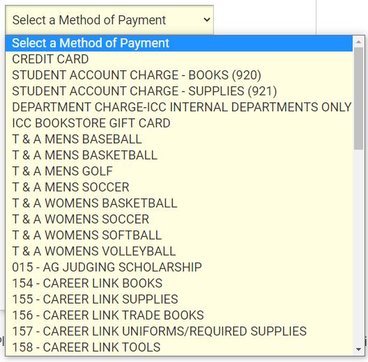 List of Student Accounts