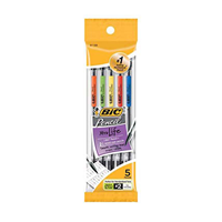 Pencil Bic .7 Mm 5 Pk Xtra Smooth