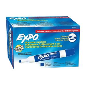 DRY ERASE MARKERS, BLACK, THICK