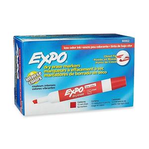 DRY ERASE MARKERS, BLACK, THICK