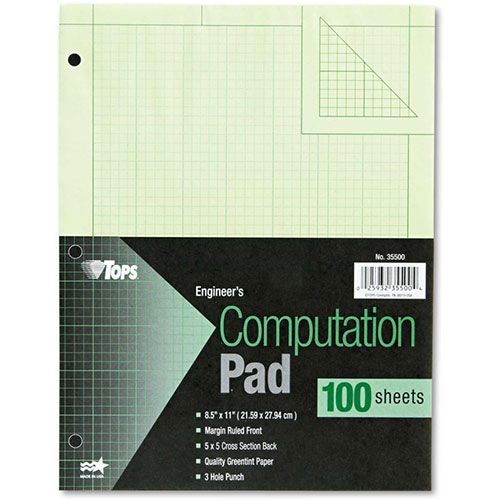 Paper Engineers Computation Pad (SKU 10179116190)