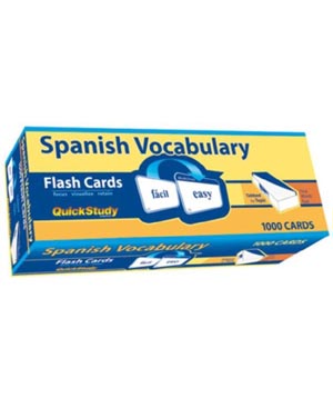 Spanish Vocabulary Flash Cards (SKU 10265987209)