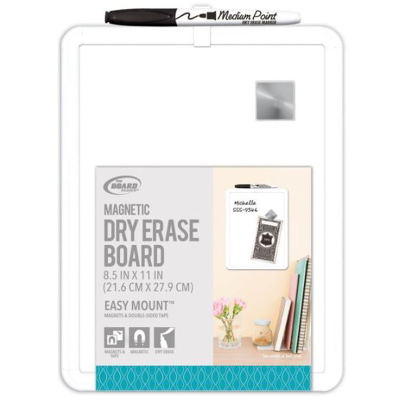 Dry Erase Board White Magnetic 8 X 11 (SKU 10292792190)