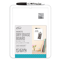 Dry Erase Board White Magnetic 8 X 11