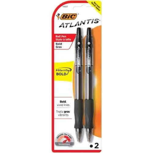Pen Bic Velocity Bold Black 2 Pk (SKU 10122358222) Pen Bic Velocity Bold Black 2 Pk (SKU 10122358222)