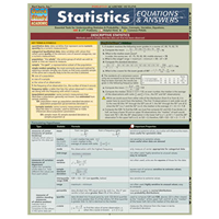 Statistics Equations And Answers