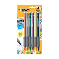 Pencil Bic Matic Grip .7 Mm 6 Pk