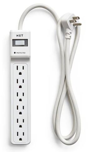Surge Protector Strip 6 Outlet