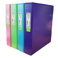 Binder 1 1/2 Inch 2 Tone View Samsill Assorted Colors