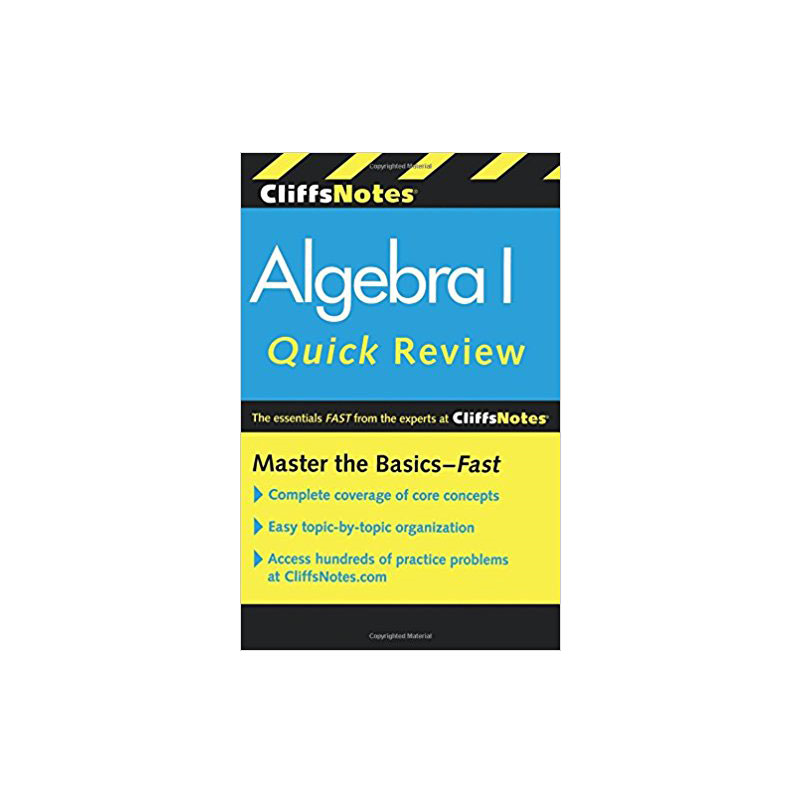 Algebra I Quick Review (SKU 10405178142)