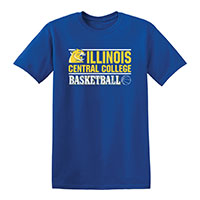 Tshirt Basketball Illinois Cc