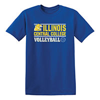 Tshirt Volleyball Illinois Cc