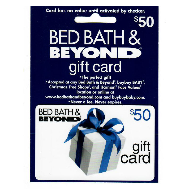 Bed Bath & Beyond $50