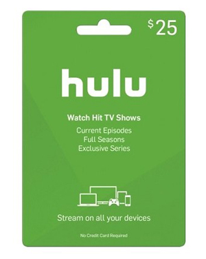Hulu $25 (SKU 10424872163)