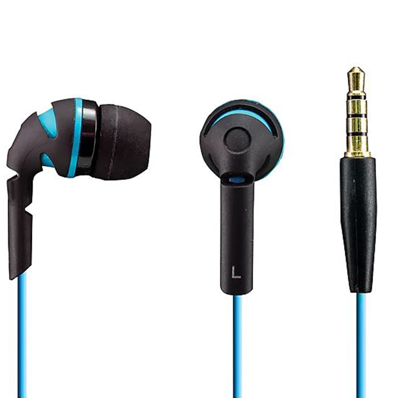 Headphones Earbuds Sentry 6 Pc Neon With Inline Mic (SKU 10425541186)