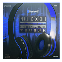 Headphones Sentry Bluetooth With Mic Assorted Colors
