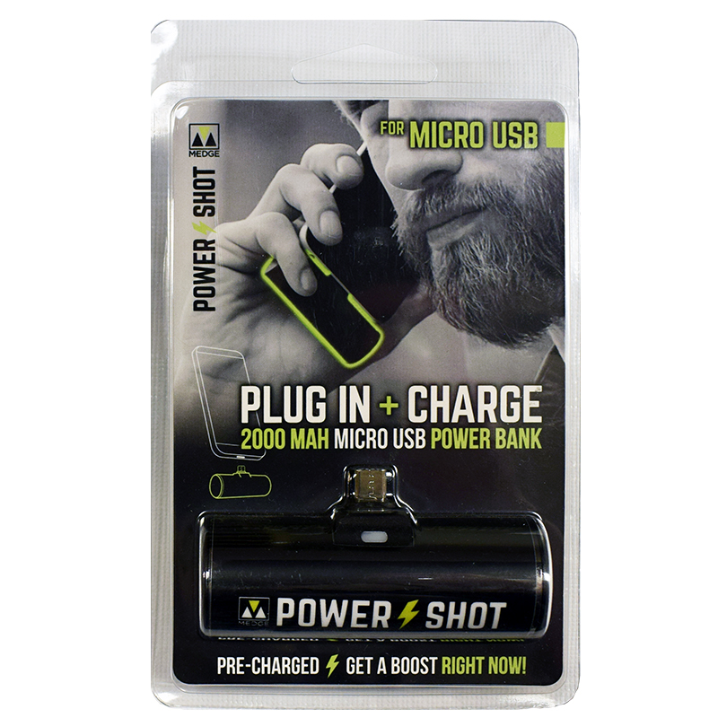 Charger Power Bank Medge Micro