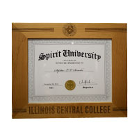 Diploma Frame Spirit Products Alderwood With Seal