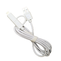 2IN1 MICRO USB LIGHTNING CABLE
