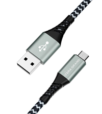Android Cable Grey And Black 6Ft
