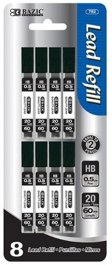 PENCIL LEAD 0.7 8PK