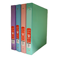 Binder 1 Inch Pastel Colors- Specify Color In Comments