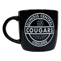 Mug Metallic Cougars Paw Black