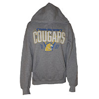 Sweatshirt Hooded Cougars Athletic V