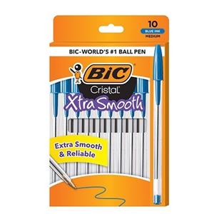 PEN BIC CRISTAL ASSORTED COLORS 8 PK