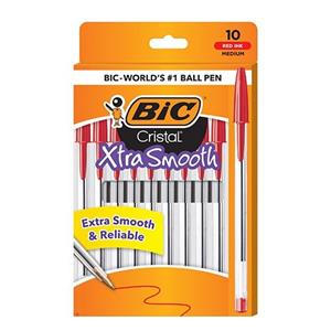 PEN BIC CRISTAL ASSORTED COLORS 8 PK