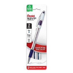 PEN PENTEL RSVP 2PK
