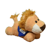 Stuffed Animal Lion W/Scarf