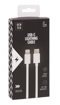 Usb-C To Lightning Cable 6 Ft