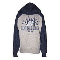 sale SWEATSHIRT HOODED VINTAGE COLORED SLEEVE