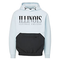 Sweatshirt Hooded Color Pocket Illinois Split