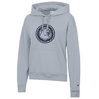 Sweatshirt Hooded Cougar Emblem Circle