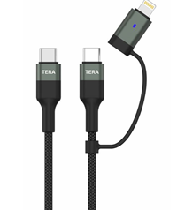 Charging Cable Usb-C 2-In-1
