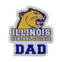 Decal Cougarhead Dad