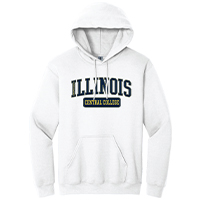 SWEATSHIRT HOODED COUGARS DOWN i ILLINOIS CC