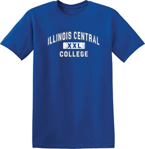 sale TSHIRT ILLINOIS CENTRAL XXL COLLEGE
