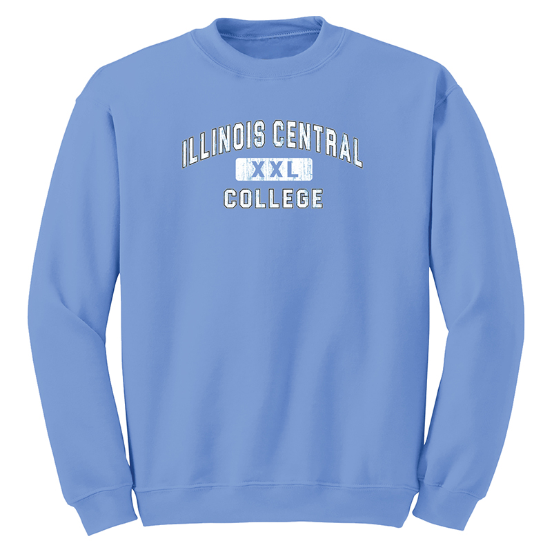 Sweatshirt Crew Illinois Central Xxl College Illinois Central College Bookstore