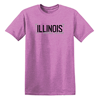 TSHIRT ILLINOIS CC HEATHER (10502280121) TSHIRT ILLINOIS CC HEATHER