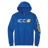 SWEATSHIRT HOODED ICC | COUGARHEAD COUGARS ON SLEEVE