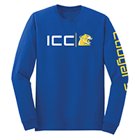 TSHIRT LONG SLEEVE ICC | COUGARHEAD COUGARS ON SLEEVE