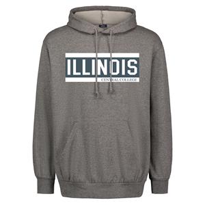 SWEATSHIRT HOODED ILLINOIS CC